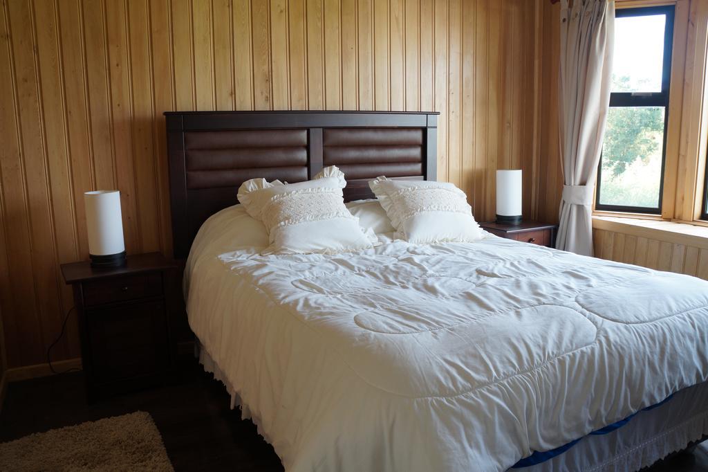 Cabanas Vista Tranquila Chiloe Castro Rom bilde